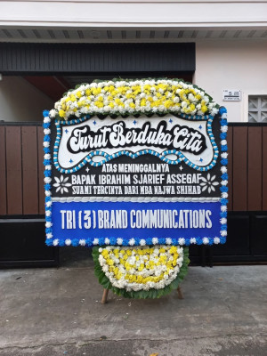 Papan Bunga Duka di Sukamurni